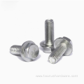 steel galvanized Hex head flange bolt